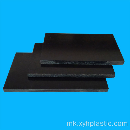Сурова пластична црна ABS панел за ѕидови